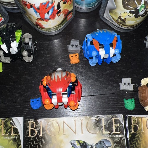 LEGO Bionicle Bohrok (8560 - 8565) von 2002 mit allen 6 - Krana - Kanistern - Anleitungen - Bild 5 von 21