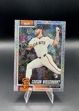2026 Topps Series 1 Celebration-Carson Whisenhunt (RC) Confetti Foil #184 Giants
