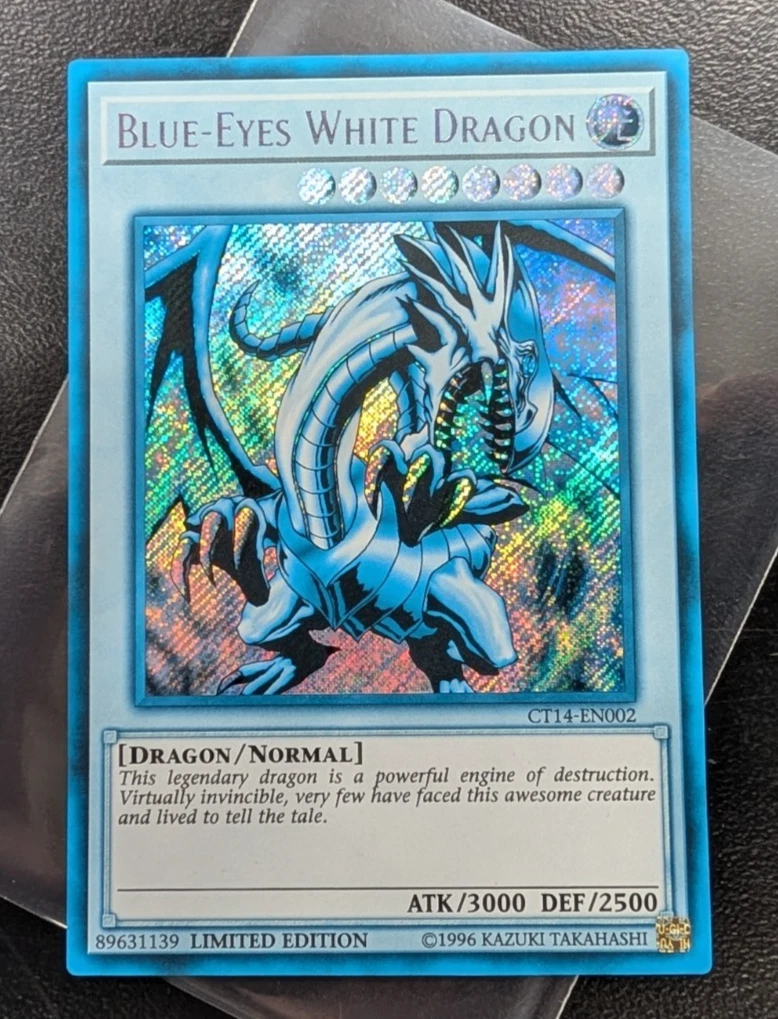 Blue-Eyes White Dragon CT14-EN002 2017 Mega-Tins for sale | eBay