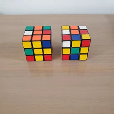 Rubiks Cube Lot 3x3 Original Puzzle Game Toy Authentic Collection Vintage Set 2