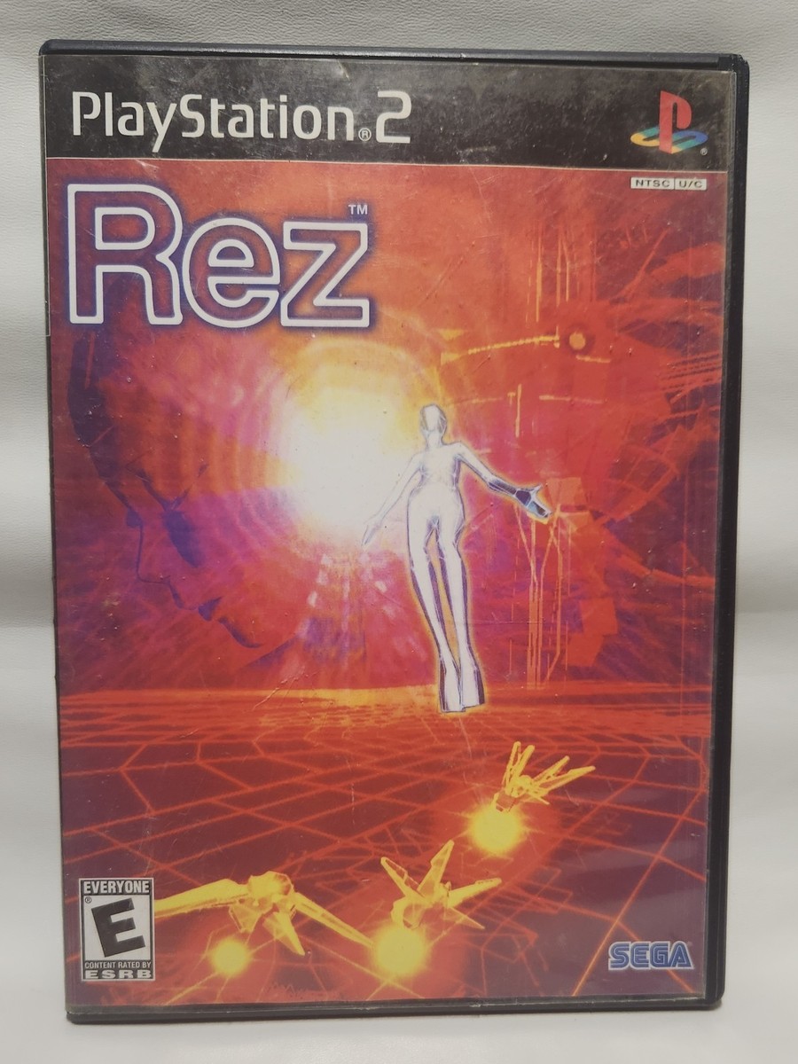 Rez (Sony PlayStation 2, 2001) PS2 Black Label CIB Complete w