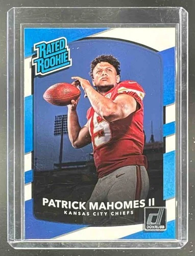 Patrick Mahomes II 2017 Panini Donruss #327 RC Rated Rookie