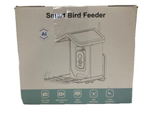 AI Smart Bird Feeder Camera, AI Bird Identification, Dual-Sided Solar Powered