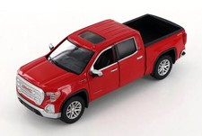 2019 GMC Sierra 1500 SLT Crew Cab 1/27 Scale Diecast Model - Motormax - RED