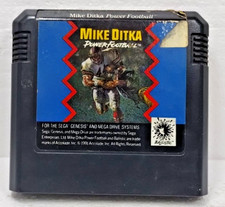 Mike Ditka's Power Football Sega Genesis (1991) Authntic Cartridge Only