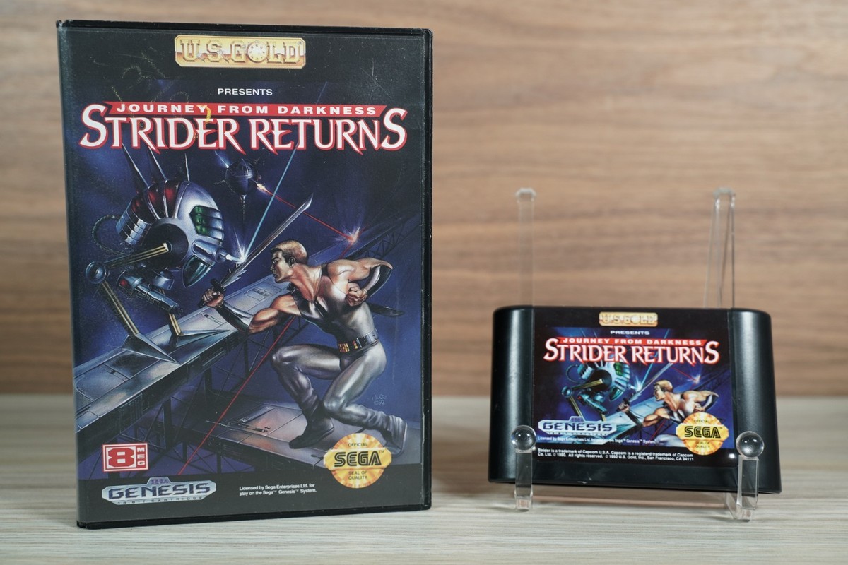 Strider Returns: Journey From Darkness (Sega Genesis, 1992) for