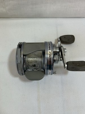 Abu Garcia Ambassador 5600C4 Magtrax Fishing Reel Silver Clean.