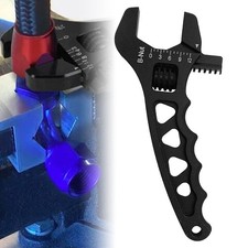 3AN-12AN Adjustable Spanner Wrench Aluminum Tool for Air /Fuel Hoses End Fitting