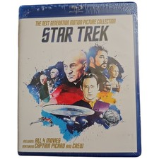 Star Trek: the Next Generation Motion Picture Collection Blu Ray New Sealed