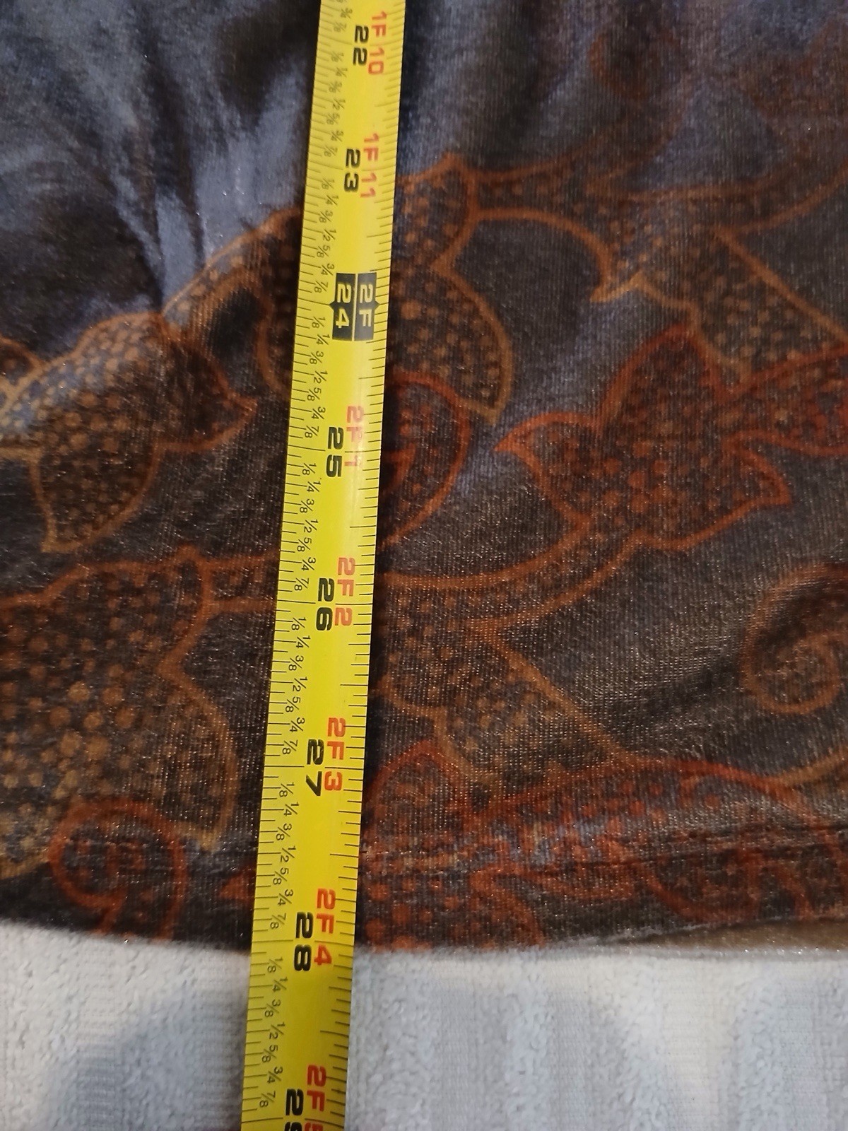 Nextop Boho Patchwork Top XL Square Neck Button F… - image 9