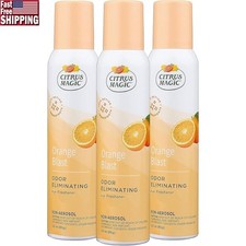 Citrus Odor Eliminator Air Freshener Spray Pet Safe Freshness Cleansing Scent US