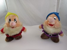 Vintage Disney Parks Snow White Seven Dwarfs Plush Dolls - Doc Sneezy