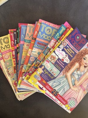TOP MODEL   30 Magazine von 10/2017 bis 2/2021, gebraucht, Hefte
