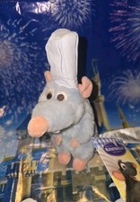 NEW Disney Parks Ratatouille Chef Remy Magnetic Shoulder Plush NWT  EPCOT