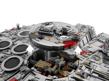 NEW DIY MOC UCS Millennium Falcon 75192 - PCS - 2287 Building Block Toy Gift Set