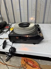 Kodak Carousel 4400 Slide Projector w/ Remote Manual Box 140 Slide Tray AS IS