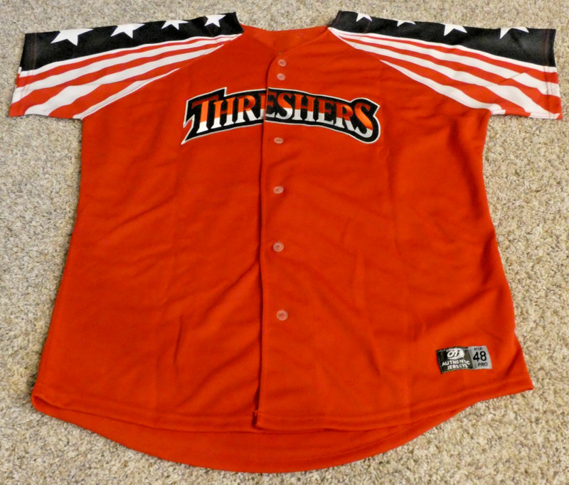 CLEARWATER THRESHERS - Game Worn JERSEY - Florida State League - Phila PHILLIES
