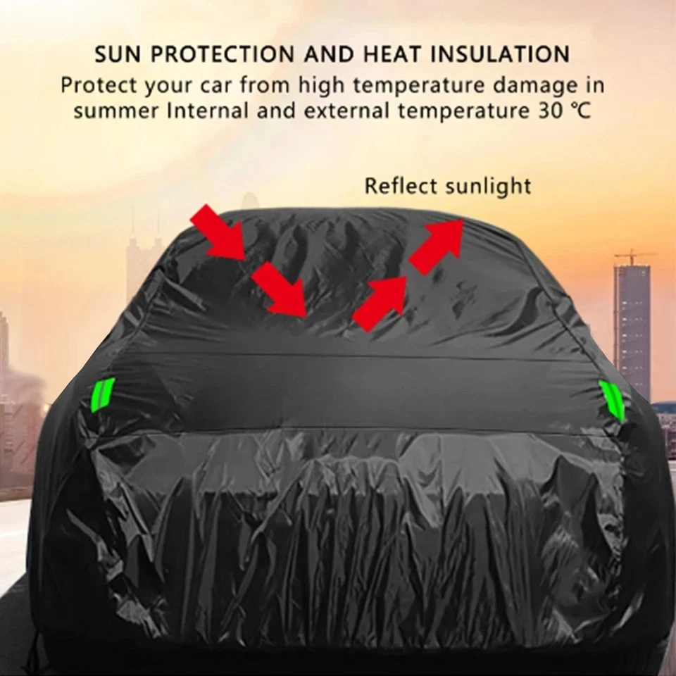 For Toyota Tundra Pickup Truck Cover Car Dust Waterproof UV Sun Rain Protection Foto 2 de 4