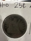 1841 O Seated Liberty Quarter New Orleans 25 Cents Rare