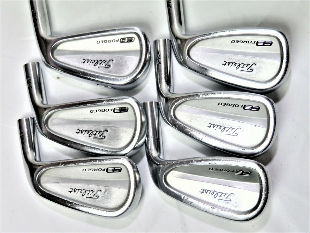 Titleist CB 712 6PC Head Only IRONS SET GOLF PARTS CB712 NWO Titleist CB 712 6PC Head Only IRONS SET GOLF PARTS CB712 NWO
