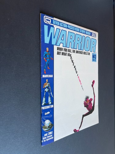 Warrior UK #3 - Madman cover by Paul Neary (Quality, 1982) VF- - Picture 2 of 3