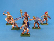 DSG ARGENTINA  ROMAN IMPERIAL LEGION WHITE CLOTHS  BLUE SHIELD  TOY SOLDIER