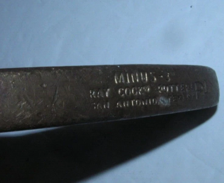 Putter de golf Ray Cook P1 Minus -3 vintage 34" diestro - San Antonio, Texas Foto 4 de 4