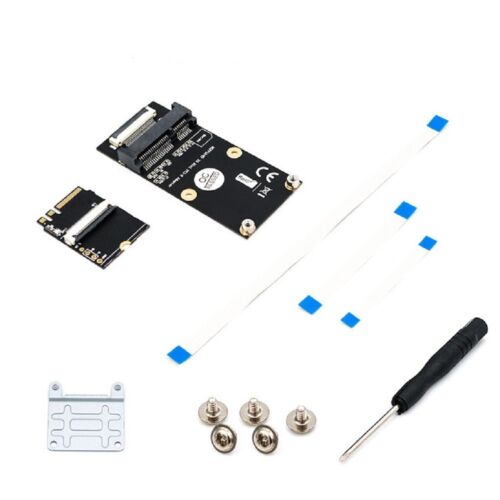 Adaptateur clé M.2 A/E/A+E vers Mini PCI-E avec boîtier de câble FFC - Photo 2/11