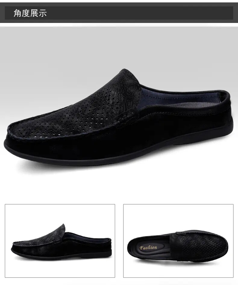 PANTOFOLA D’ORO 37 45 ciabatte uomo moda scavate traspiranti sandali mules scarpe basse casual