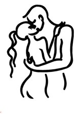 11 DXF cnc file laser cut plasma router girls women gan silhouettes Nr.7002