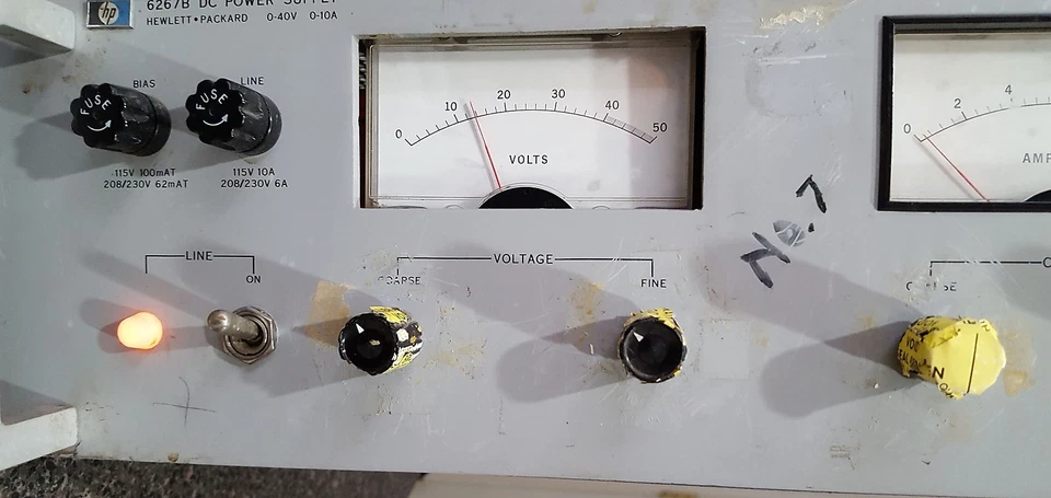 HP 6267B DC Power-Supply 0-40VDC @0-10A, 115±10%VAC input SER.1125A 0 1073 - Image 2 of 4