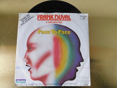 Frank Duval Face to Face - Vinyl Single (ssz)