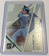 2019 PANINI DONRUSS OPTIC ILLUSIONS #OI-12 COREY SEAGER - SHORTSTOP - LA DODGERS
