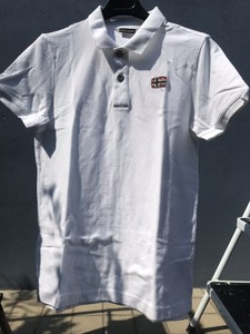 t shirt napapijri bianca