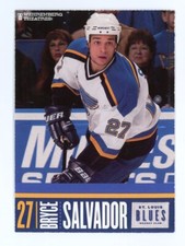 2002-03 Wehrenberg Theaters St. Louis Blues SGA Bryce Salvador #NNO