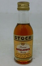 MIGNON  STOCK ROYALSTOCK BRANDY RISERVA  GRADI 40  LT. 0,03
