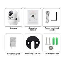Baby Monitor With Camera And Audio IP Wireless 3D Tracking Mini Camera 2MP HD 10