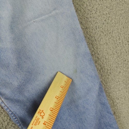 Jeans vintage Levi’s para hombre 38X29 etiqueta 36X29 ajuste azul denim marrón pestaña 43415 4514 - Imagen 8 de 20