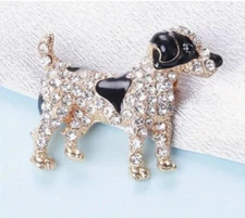 dog Pin Brooch costume Fashion jewelry NEW Free Ship 1.6 inch