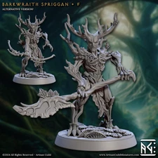 Tree Spirit Spriggan - Monster - Halberd - Artisan Guild - Dungeons and Dragons