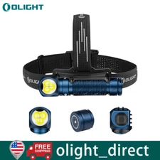 Olight Perun 3 Headlamp 3000 Lumens White White & Red Lights-Midnight Blue