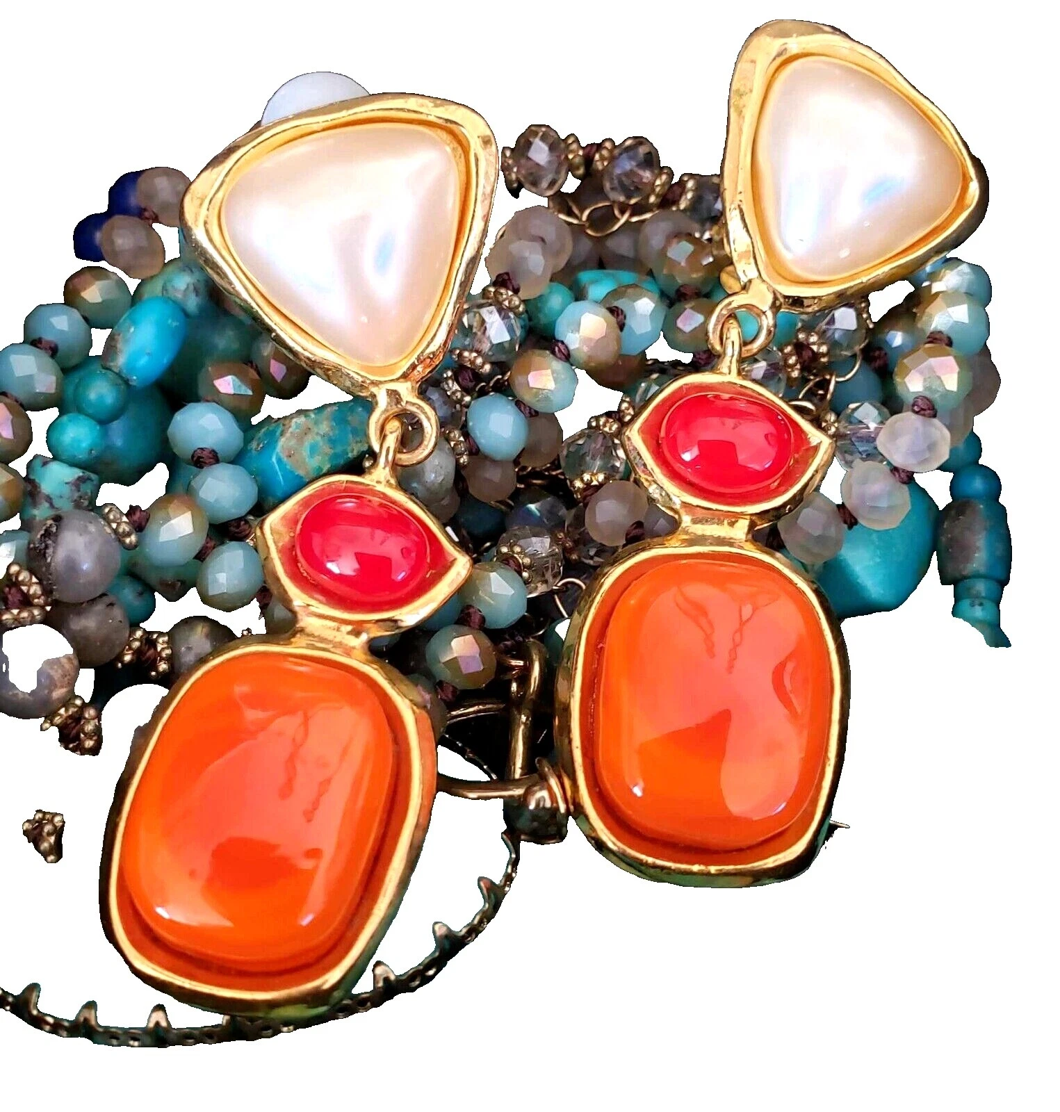 Pendientes de Moda Aro CHANEL Pearl