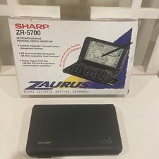 SHARP Zaurus ZR-5700 Touchscreen PDA Organizer IN BOX, Manual. Bad Screen. Parts