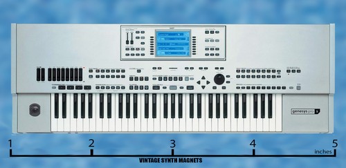 GEM Generalmusic ProMega 2 3 SX2 S2 Equinox Genesys synth refrigerator Magnet - Picture 10 of 11