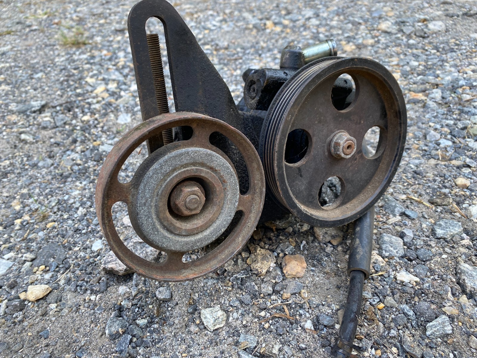 ae86 1986 toyota corolla gts engine 4age power steering pump assembly