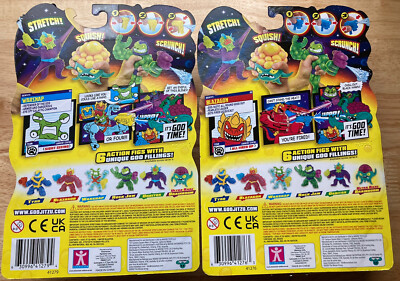 Heroes of Goo JIT Zu Galaxy Blast com figuras de ação de blasters