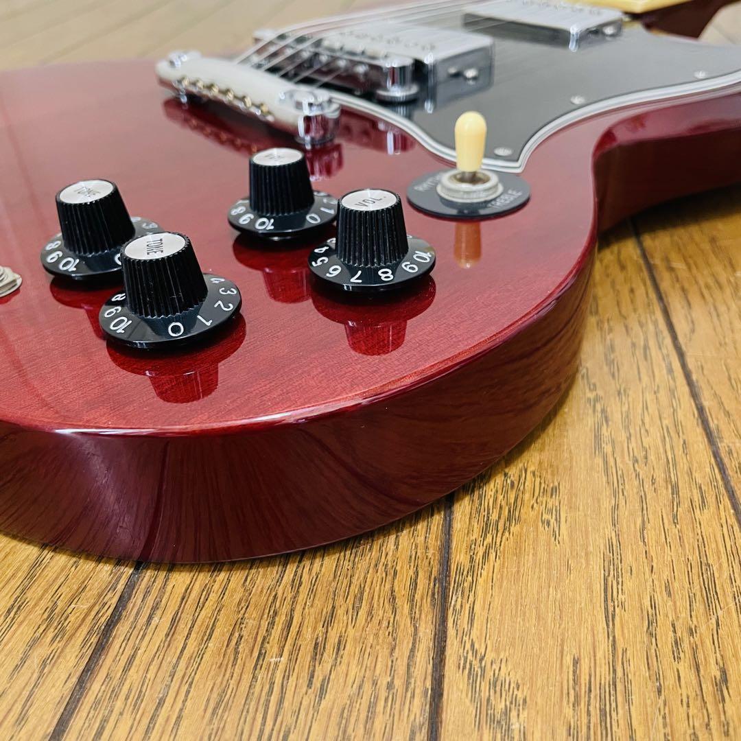 BURNY SG Super Grade MODEL Burny SUPER GRADE Red SG type Made in Japan Electric Guitar