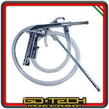 PISTOLA SABBIATRICE ARIA COMPRESSA PNEUMATICA con UGELLO IN ACCIAIO REGOLABILE