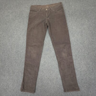 Vintage tsubi Pants womens 9 brown Corduroy Ksubi Trousers cotton Size 28x28