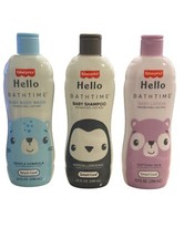 Fisher Price HELLO Bath Time Baby Body Wash, Shampoo, Lotion Set 10Fl Oz 3 PACK